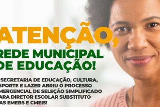 Prefeitura abre Processo de Seleção para diretores substitutos de Várzea Grande