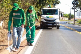Prefeitura realiza serviços urbanos em diversos bairros nesta sexta-feira, dia 8