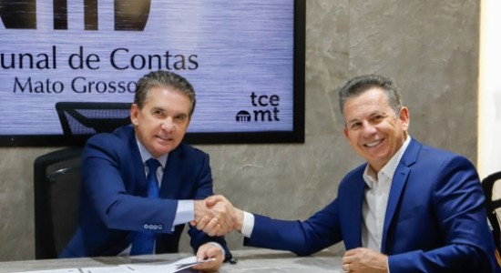 TCE-MT recebe contas do Governo do Estado e autoriza publicação de editais do BRT