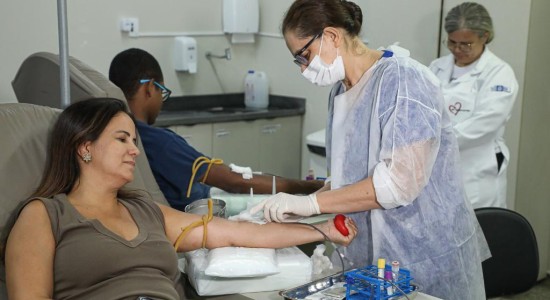 MT Hemocentro registra estado de alerta em estoque de bolsas de sangue