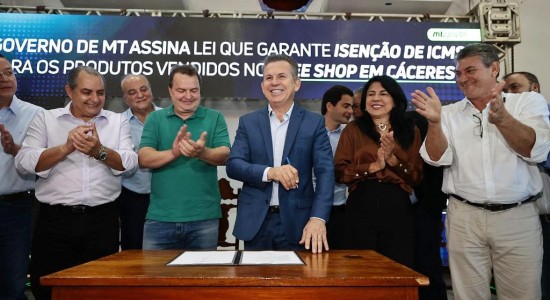 Governador afirma que Free Shop vai dar impulso novo para a Região Oeste