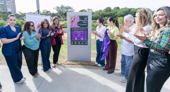 Memorial e 65 ipês-roxos homenageiam vítimas de feminicídio em Cuiabá