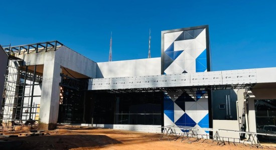 Obras de construção da nova sede do Cermac e MT Hemocentro chegam a 55% de execução