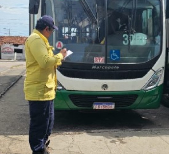 Fiscalização do transporte público é reforçada por determinação do prefeito Abilio