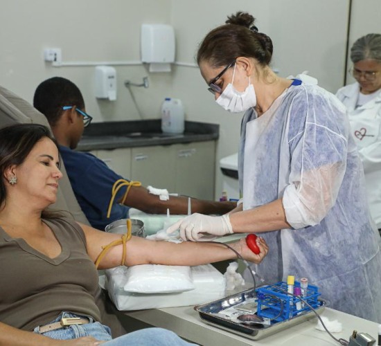 MT Hemocentro registra estado de alerta em estoque de bolsas de sangue