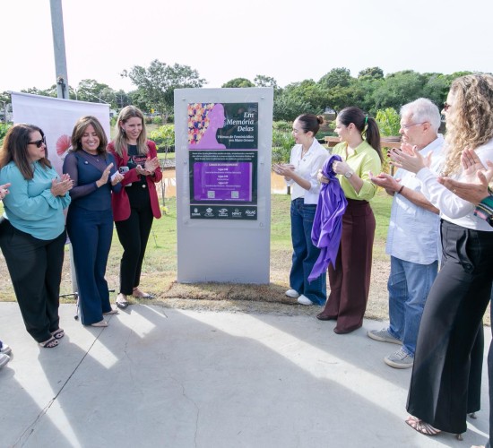 Memorial e 65 ipês-roxos homenageiam vítimas de feminicídio em Cuiabá