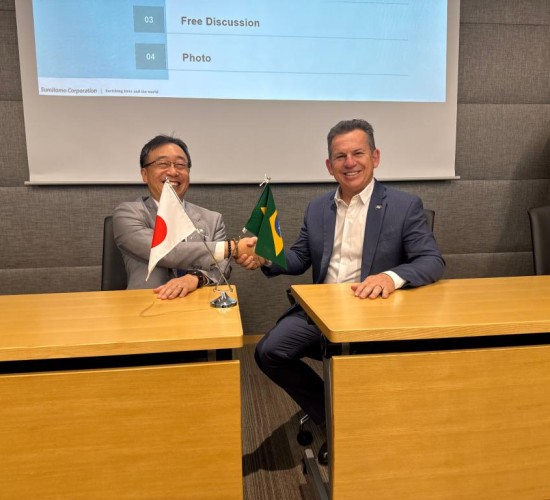 Governo estreita relações com empresa japonesa que deve ampliar investimento em Mato Grosso