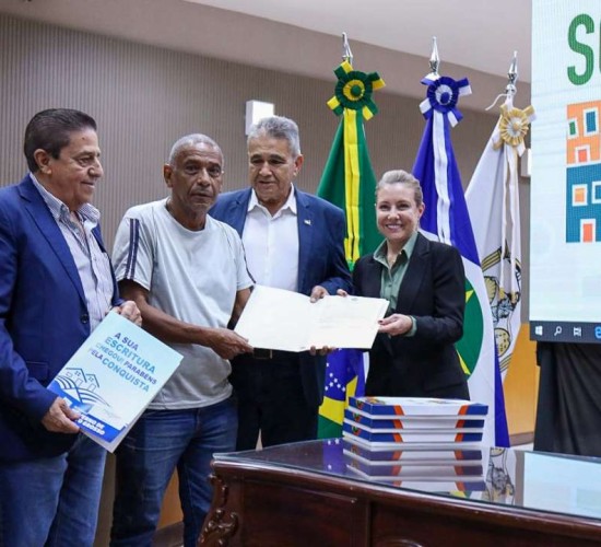 Prefeita Flávia Moretti anuncia maior programa de regularização fundiária da história de Várzea Grande