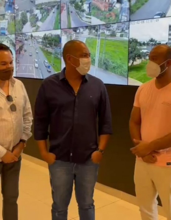 Presidente da Câmara Municipal de Cuiabá JUCA DO GUARANÁ vai até Aparecida de Goiânia para conhecer o Projeto Cidade Inteligente