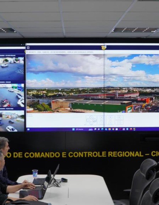 Sesp e associação de comerciantes firmam parceria para instalar 53 câmeras na avenida XV de Novembro em Cuiabá