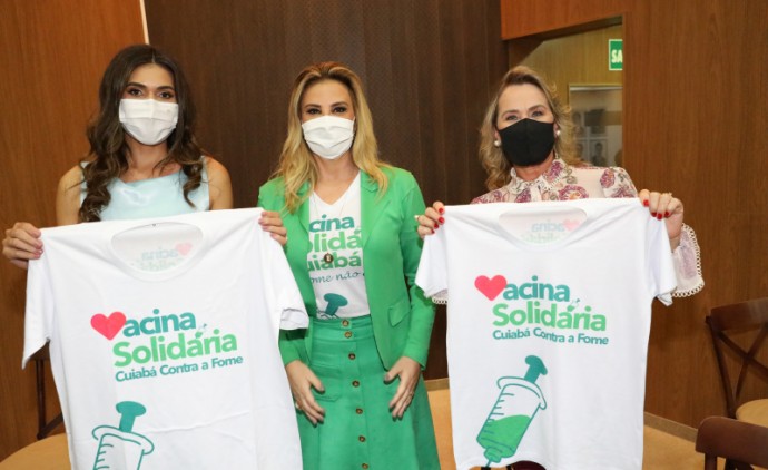Márcia Pinheiro destaca a campanha Vacina Solidária em posse da APDM; Sinop irá replicar iniciativa