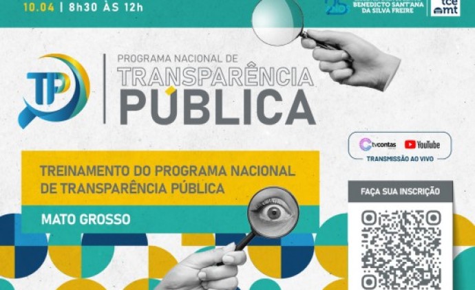 TCE-MT realiza treinamento do Programa Nacional de Transparência Pública ciclo 2025