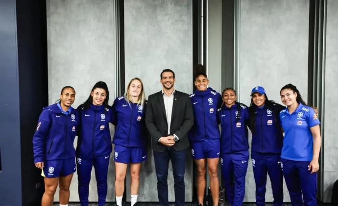 Novo presidente da CBF projeta mais investimentos no futebol feminino