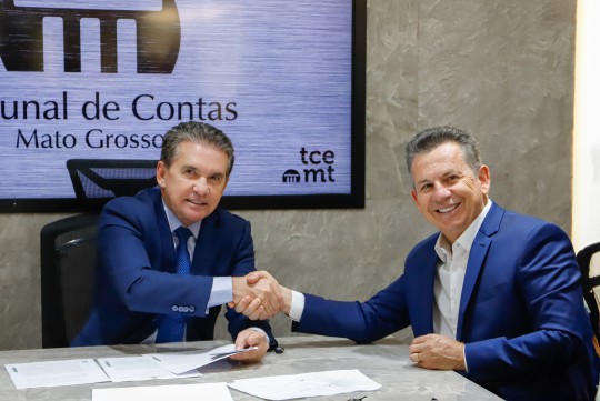 TCE-MT recebe contas do Governo do Estado e autoriza publicação de editais do BRT