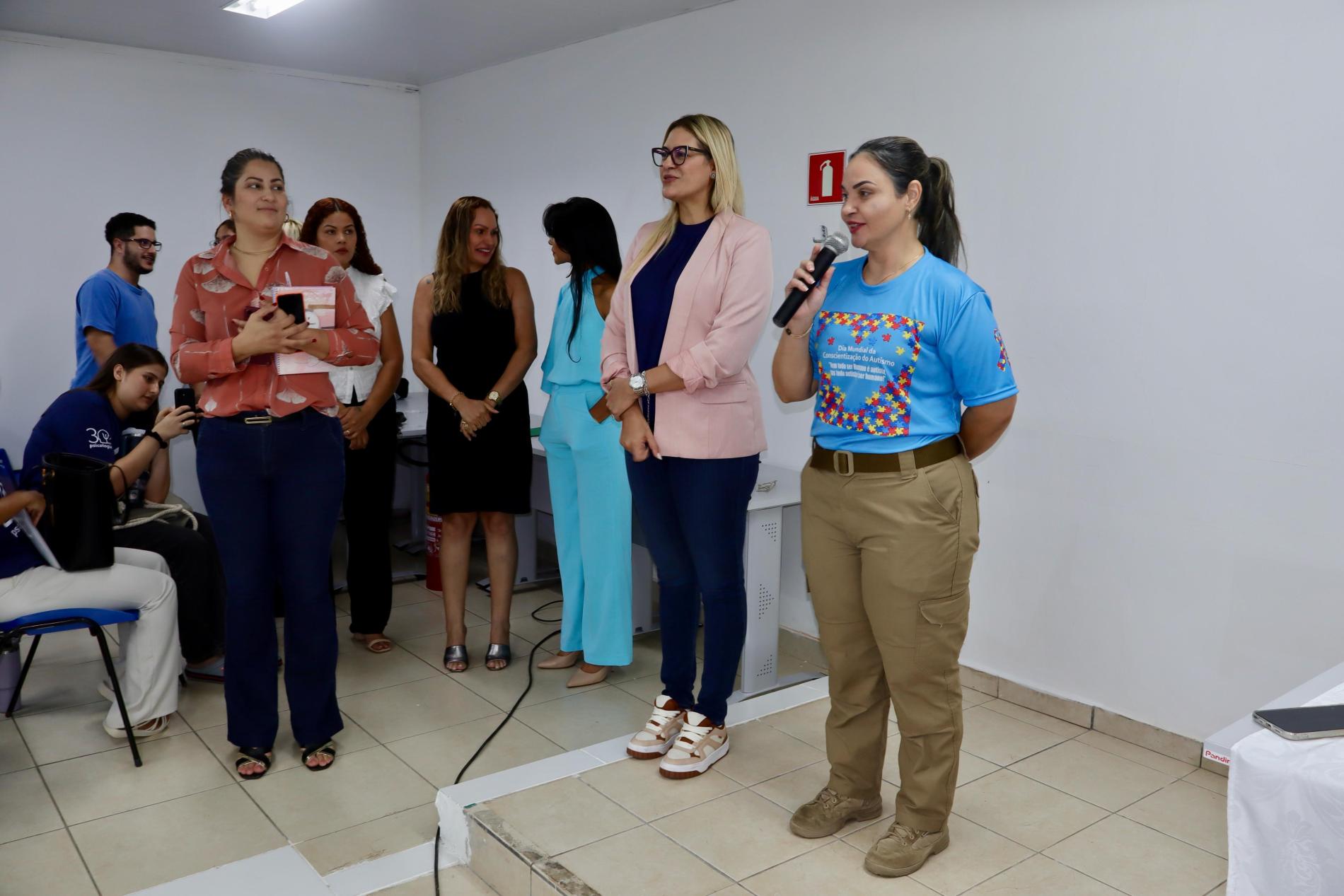 Vice-prefeita dá início a projeto com mais de 100 estagiários de Psicologia em Cuiabá