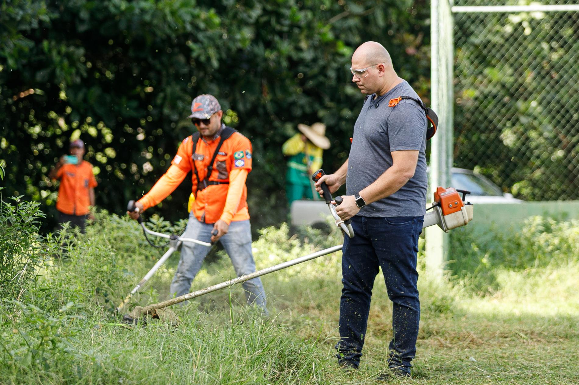 Mutirão de limpeza retira 1.200 toneladas de lixo durante aniversário de Cuiabá