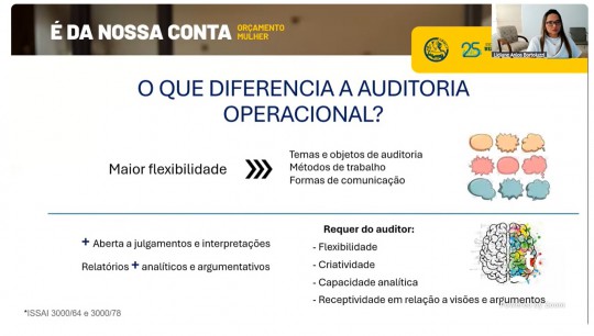 TCE-MT realiza terceiro encontro da capacitação É da Nossa Conta Orçamento Mulher