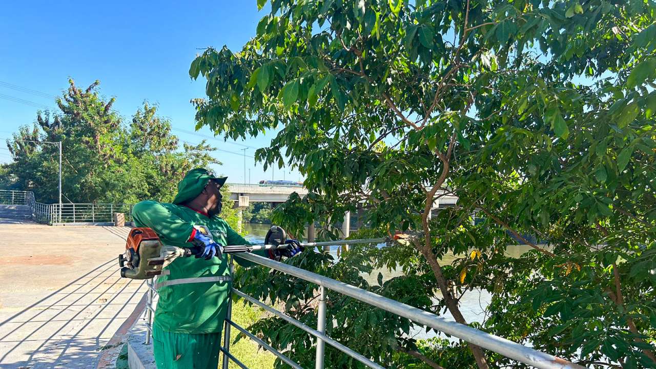 Orla recebe revitalização e espaço será devolvido à população nos próximos dias