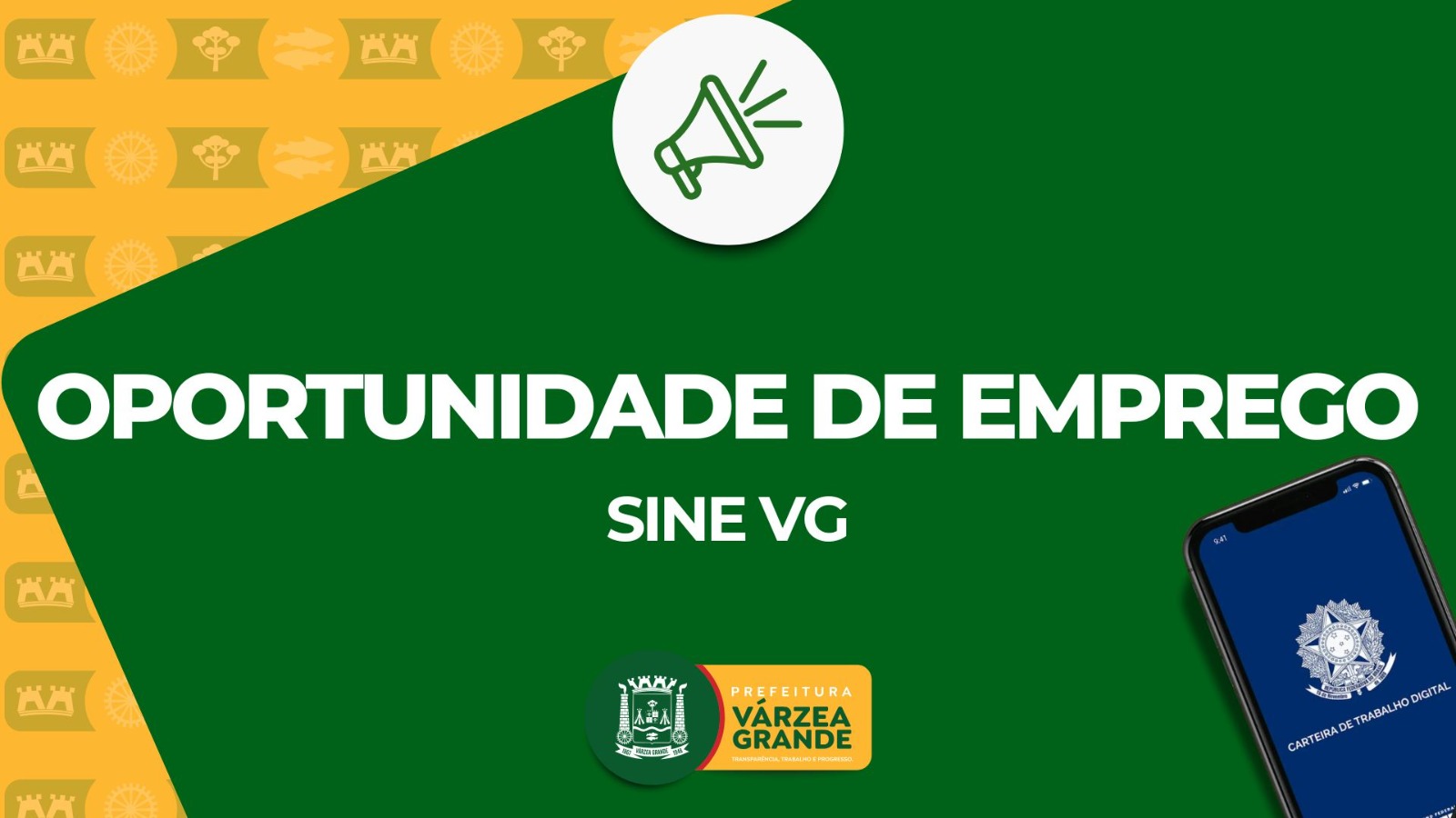 Sine de Várzea Grande disponibiliza 420 vagas de emprego nesta semana