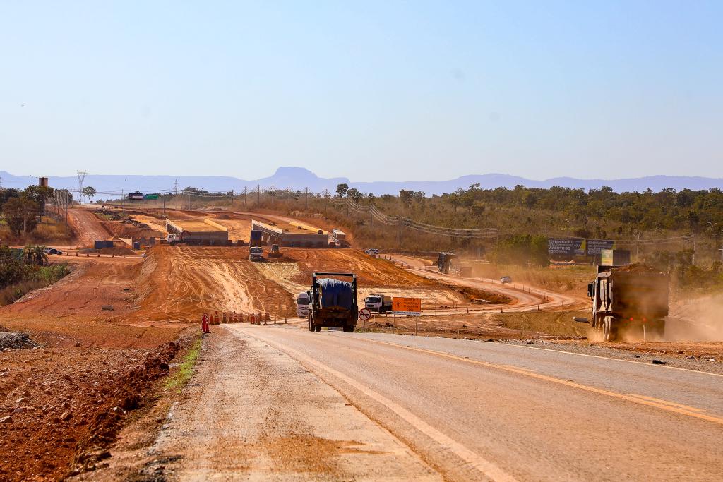 Obras de implantação do Rodoanel estão com 44% de execução
